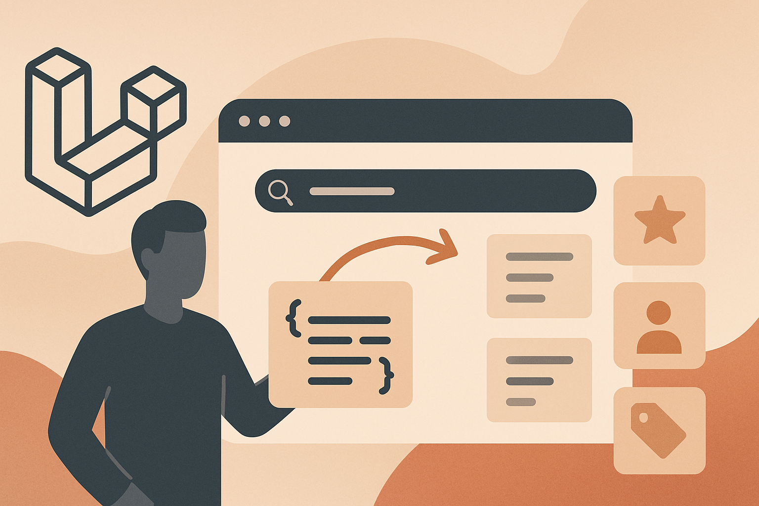 Example of structured data implementation in Laravel
